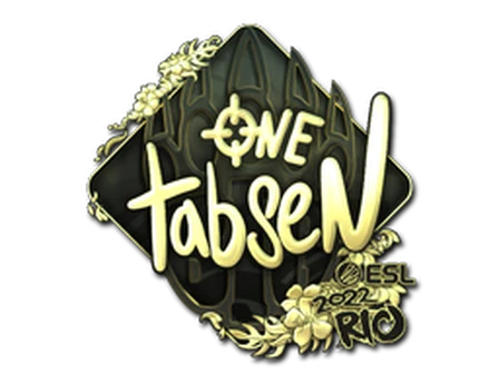 Sticker | tabseN (Gold) | Rio 2022 image