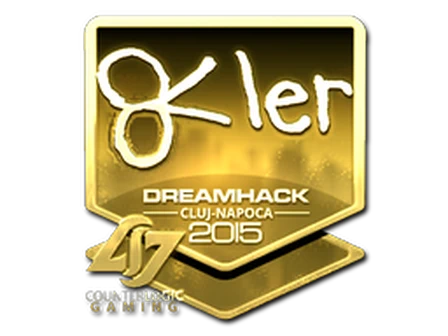 Sticker | reltuC (Gold) | Cluj-Napoca 2015 image