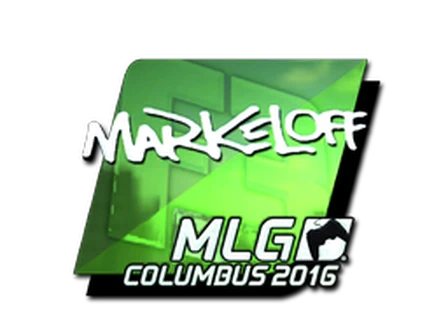 Sticker | markeloff (Foil) | MLG Columbus 2016 image