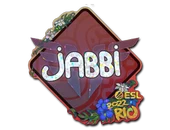 Sticker | jabbi (Glitter) | Rio 2022 image