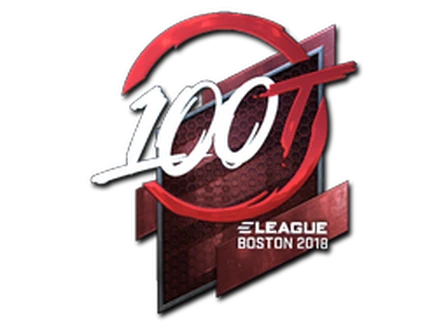 Sticker | 100 Thieves (Foil) | Boston 2018 image