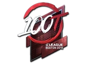 Sticker | 100 Thieves (Foil) | Boston 2018 image