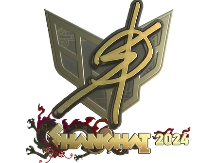 Sticker | degster (Gold) | Shanghai 2024 image