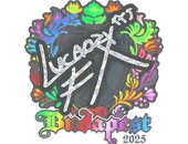 Sticker | Lucaozy (Holo) | Budapest 2025 image