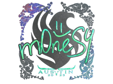 Sticker | m0NESY (Holo) | Austin 2025 image