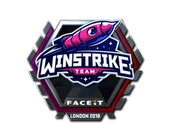 Sticker | Winstrike Team (Foil) | London 2018 image