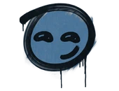 Sealed Graffiti | Smirk (Monarch Blue) image