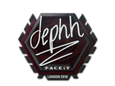 Sticker | dephh | London 2018 image