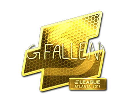 Sticker | FalleN (Gold) | Atlanta 2017 image