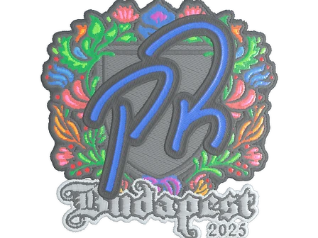 Sticker | PR (Embroidered) | Budapest 2025 image