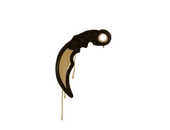 Sealed Graffiti | Karambit (Desert Amber) image