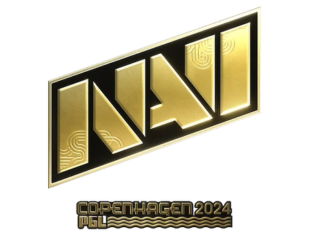 Sticker | Natus Vincere (Gold) | Copenhagen 2024 image
