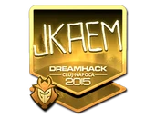 Sticker | jkaem (Gold) | Cluj-Napoca 2015 image