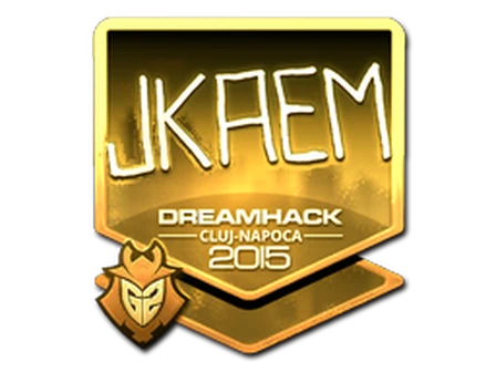 Sticker | jkaem (Gold) | Cluj-Napoca 2015 image