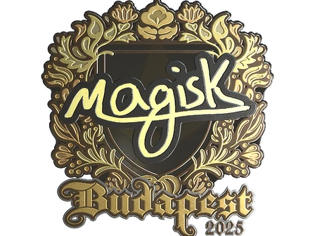 Sticker | Magisk (Gold) | Budapest 2025 image