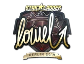 Sticker | loWel (Gold) | Berlin 2019 image