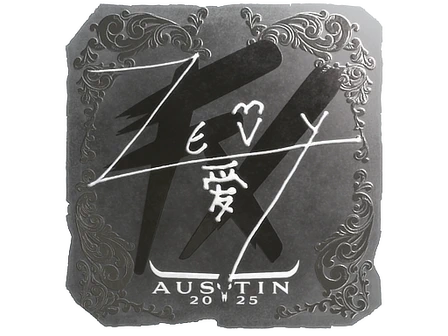 Sticker | zevy (Foil) | Austin 2025 image