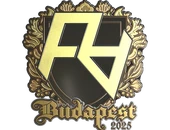 Sticker | Rare Atom (Gold) | Budapest 2025 image