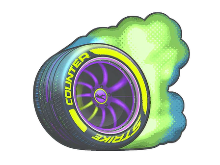 Sticker | Burnout (Lenticular) image