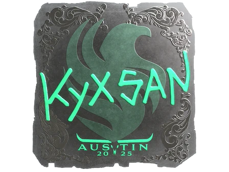 Sticker | kyxsan (Foil) | Austin 2025 image