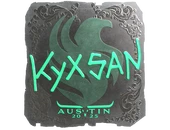 Sticker | kyxsan (Foil) | Austin 2025 image