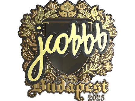 Sticker | jcobbb (Gold) | Budapest 2025 image