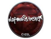 Sticker | olofmeister (Foil) | Katowice 2019 image