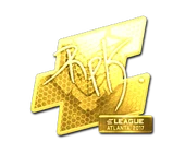 Sticker | RpK (Gold) | Atlanta 2017 image