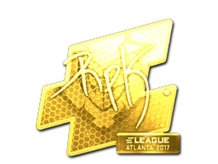Sticker | RpK (Gold) | Atlanta 2017 image