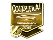 Sticker | coldzera (Gold) | Cluj-Napoca 2015 image