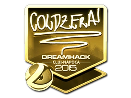 Sticker | coldzera (Gold) | Cluj-Napoca 2015 image