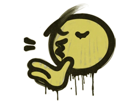 Sealed Graffiti | Chef Kiss (Tracer Yellow) image