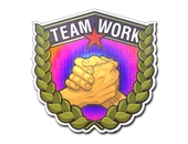 Sticker | Teamwork (Holo) image
