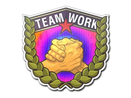 Sticker | Teamwork (Holo) image