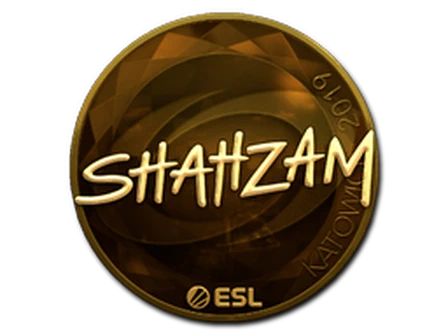 Sticker | ShahZaM (Gold) | Katowice 2019 image