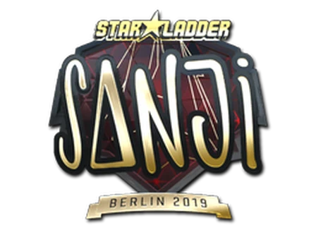 Sticker | SANJI (Gold) | Berlin 2019 image