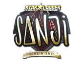Sticker | SANJI (Gold) | Berlin 2019 image