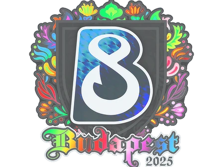 Sticker | B8 (Holo) | Budapest 2025 image