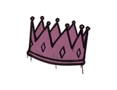 Sealed Graffiti | King Me (Princess Pink) image