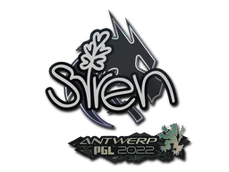 Sticker | S1ren | Antwerp 2022 image
