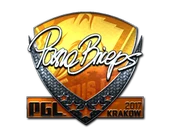 Sticker | pashaBiceps (Foil) | Krakow 2017 image