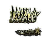 Sticker | chelo (Gold) | Antwerp 2022 image
