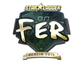 Sticker | fer (Gold) | Berlin 2019 image