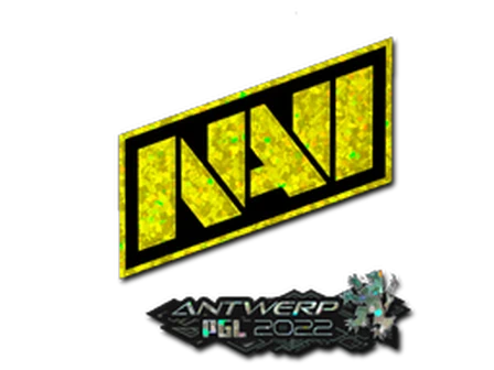 Sticker | Natus Vincere (Glitter) | Antwerp 2022 image