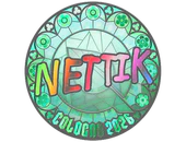 Sticker | nettik (Holo) | Cologne 2026 image