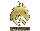 Sticker | Team Spirit (Gold) | Copenhagen 2024 image
