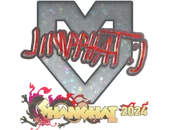 Sticker | Jimpphat (Glitter) | Shanghai 2024 image