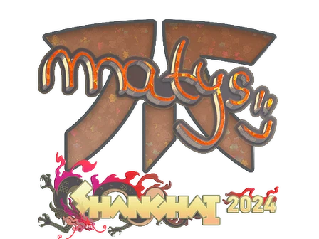Sticker | MATYS (Glitter) | Shanghai 2024 image
