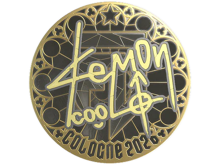 Sticker | dem0n (Gold) | Cologne 2026 image