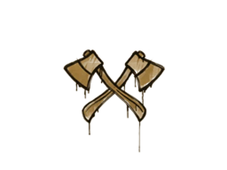 Sealed Graffiti | X-Axes (Desert Amber) image